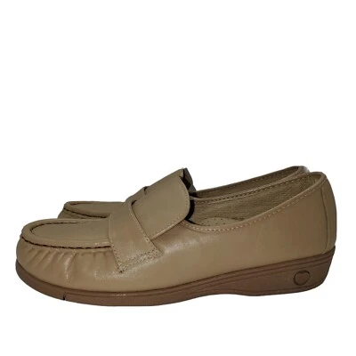 Mocasines sin cordones Softspots Shirley para mujer color tostado, talla 7,5 M Foto 1 de 4