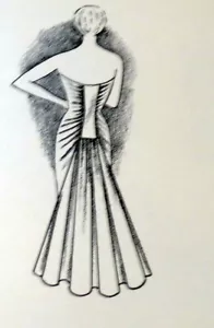 VTG 1960 Pattern Drafting SEWING BOOK Designing Apparel Couturier Designs 1950s - Picture 1 of 13