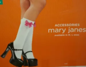 Mary Janes shoes Halloween Party Hat Trick or Treat Costume Medium size 7-8 - Picture 1 of 1