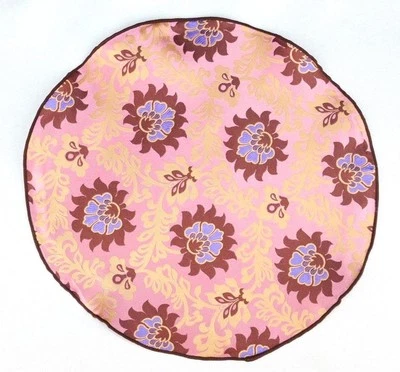 Lord R Colton Masterworks Pocket Round Turin Pink & Gold Silk - $75 Retail New - Image 1 of 2