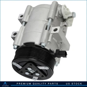 AC A/C Compressor Fits Ford E-350 Super Duty 6.0L 2008 2009 2010 - Picture 1 of 10