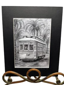 Jon Guillaume New Orleans B & W Lithograph 2011 Signed Louisiana St. Charles - Picture 1 of 11