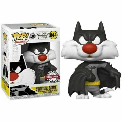 Sylvester as Batman Pop! Vinyl #844 Looney Tunes  Foto 1 de 3