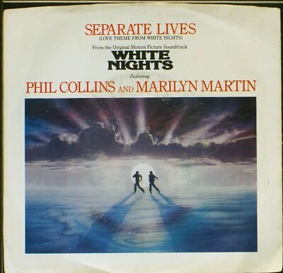 Phil Collins - Separate Lives - 7" single 45rpm record - Imagem 1 de 3