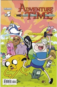 CUBIERTA ADVENTURE TIME #5 A - KABOOM EN ESTADO BASTANTE BUENO/CASI NUEVO - Imagen 1 de 2