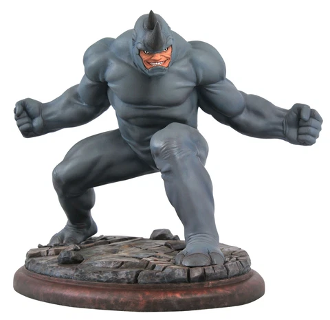 Diamond Select Marvel Premiere Rhino Fine Art Statue Cover