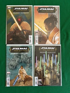 STAR WARS THE HIGH REPUBLIC SHADOW OF STARLIGHT #1-4, 1ª impresión, Marvel 2023 - Imagen 1 de 1