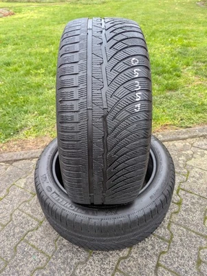 2x Michelin Pilot Alpin PA4 *RSC MOE 245/45 R18 100V XL M+S DOT2017 4,5mm EXCELENTE - Imagen 1 de 4