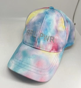 Girl Power Tie-Dye Ball Cap Hat Adjustable - Picture 1 of 2
