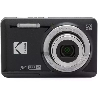 Kodak Pixpro FZ55 Digitalkamera Schwarz 16MP 1080p Full HD Video 5-Fach Zoom Neu - Bild 1 von 4