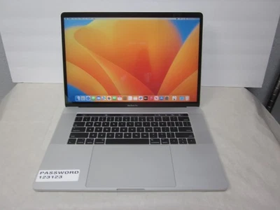 Apple MacBook Pro 15" 2017 A1707 I7-7700HQ @ 2.8GHz 256GB 16GB Ventura OS #1 — 第 1/4 张图片