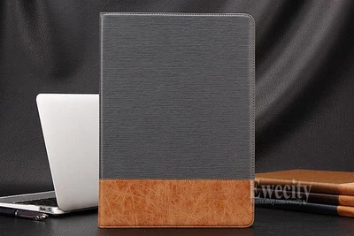 Folio Leather Card Pocket Wallet Magnetic Smart Stand Case Cover For Apple iPad - Image 1 of 4