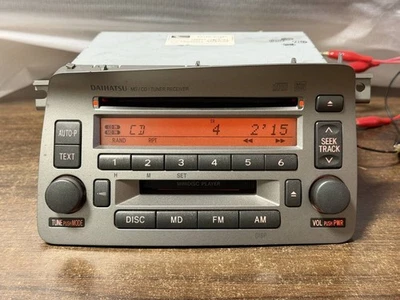 Daihatsu Move L150 Serie Original CD MD Deck 86180-B2150 funktionstüchtig - Bild 1 von 4