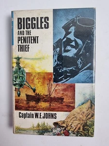 Biggles und der reuige Dieb, Captain W.E. Johns — Erstausgabe, WIE NEU - Bild 1 von 11