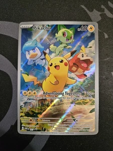 Pikachu 027 Sv: Scarlet & Violet Promo Cards Holo NM - Picture 1 of 6