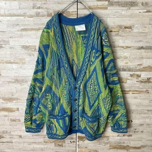 COOGI Algodón Tejido Suéter Cárdigan 3D Tejido Talla S Hecho en Australia... - Imagen 1 de 7