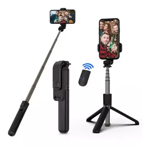 H1 Bluetooth Selfie Stick – 3-in-1 Tripod for Travel - Picture 1 of 8