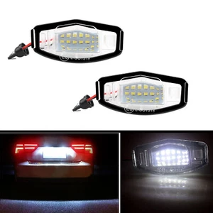 2x LED License Plate Lights Bulb Lights For Honda Civic City 4D Legend Accord - Imagen 1 de 6