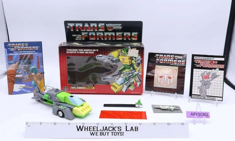 Springer 100% Complete W/Box 1986 Vintage G1 Transformers Action Figure Cover
