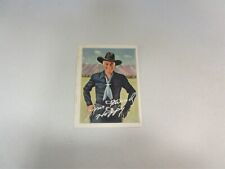 1951 Hopalong Cassidy Post Grape Nut Flakes Cowboy Advertising Card ~ Excellent