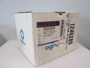 Agru, PVDF-HP, T-Diaphragm Valve 2 1/2"/ 1", 150 PSI, New - Picture 1 of 6