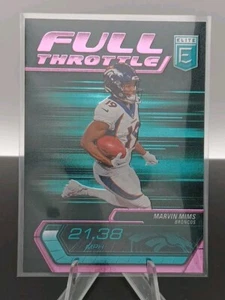 2024 Elite MARVIN MIMS Full Throttle PINK 17 Denver Broncos - Picture 1 of 2