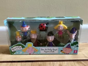 Ben & Holly Little Kingdom 7 Royal Figure Pack Inc King, Queen, Nanny Plum Elf - Picture 1 of 2