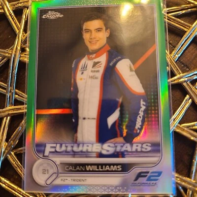2022 Topps Chrome Calan Williams Future Stars Rookie Green RayWave Refractor #94 - Image 1 of 2