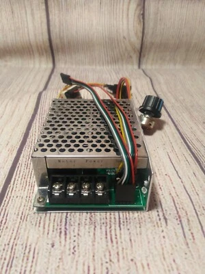 Two-way forward rotation reverse DC motor speed controller with digital... - Image 1 of 4