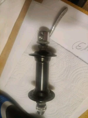Front Hub With Quick Release Black 32H Black Nice Used - Image 1 of 4