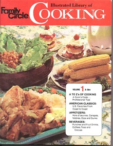 1971 Family Circle “Illustrated Library of Cooking” Volume 1 A-Bev - Picture 1 of 2