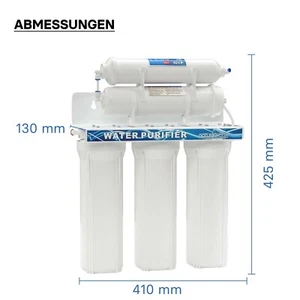 Hauswasseraufbereiter 5 Stufen komplett mit Filter Wasserhahn Zubehör TOP - Bild 1 von 7