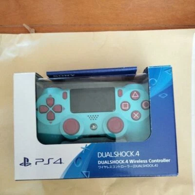 Sony PS4 Dualshock 4 Wireless Controller Berry Blue Limited Edition w/ Box - Image 1 of 2