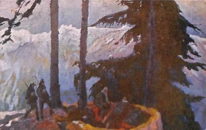 ac6976 - CARTOLINA D'EPOCA - REGGIMENTALI - Alpini - Picture 1 of 2