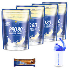 33,95kg Inko Pro Active 80 Protein (4 x 500g Beutel) Shaker 1 RIEGEL