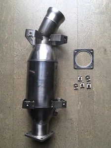 Porsche 911 964 Katalysator Kat 100Zeller Sprortauspuff Dichtung und Klemmuttern - Bild 1 von 8