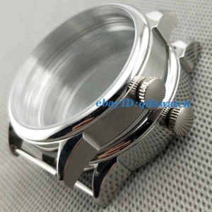 42mm Polished/Brushed Stainless Steel Case Kit 6497/6498 Seagull ST36 Men Watch - Picture 1 of 3