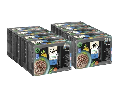 96x85g Sheba Katzenfutter Nassfutter Nature's Collection Sauce Fisch Variation - Bild 1 von 4