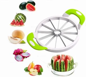 Watermelon Cutter Stainless Steel Melon Fruit Cutting Tools Kitchen Multipurp... - Picture 1 of 5