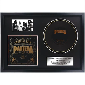 Pantera - Official Live 101 Proof / LP / Souvenir in black frame / Heavy Metal - Picture 1 of 15