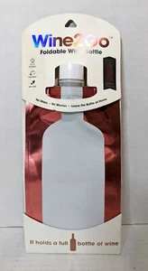 Wine2Go Faltbare Weinflasche Tasche für 750ml Wein Wandern Strand, 9" x 5" - Bild 1 von 9