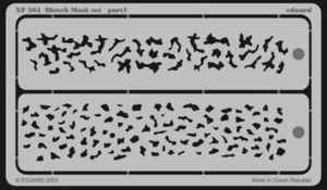 Eduard 1/48 - Blotch - Mask Set - Etch for Airplanes EDKXF564 - Bild 1 von 1