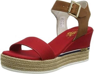 U.S.POLO ASSN. Women's Michela Sling Back Sandals SALE 50% LESS NOW  FOR 24.99 - Picture 1 of 6