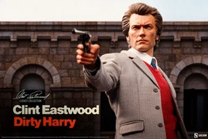 Sideshow Dirty Harry Harry Callahan Clint Eastwood 1/6 Scale 12" Figure In Hand - Picture 1 of 17