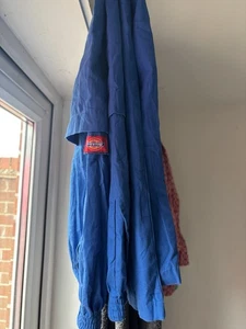 Size Large Vintage Dickies Workwear / Scrubs / Thin Cargos Blue - Picture 1 of 5