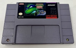 TEENAGE MUTANT NINJA TURTLES TOURNAMENT FIGHTERS - Super Nintendo SNES Authentic - Picture 1 of 3