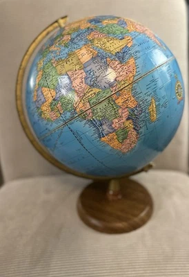 1970s Vintage George F. Cram's World Imperial Globe World Map - Image 1 of 4