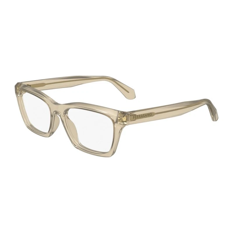 FERRAGAMO SF2986 259 Clear BEIGE 53/16/145 FEMALE Eyewear Frame