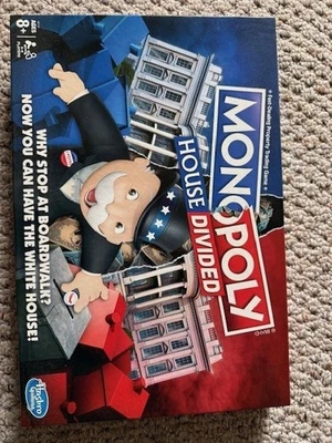 Monopoly House Divided Board Game For All Ages - Image 1 of 4