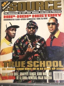 THE SOURCE MAGAZINE #50 NOVEMBER 1993 - 50th ISSUE BAMBAATAA FLASH DJ HERC DE LA - Picture 1 of 1